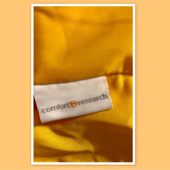 Comfort Research Fun Bean Bag Chair for Children, Paneled Round Float Lemon Mesh - Picture 3 of 3